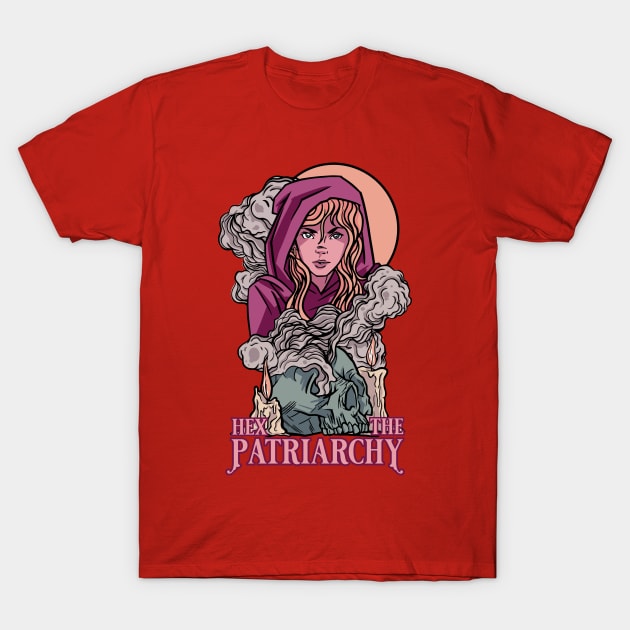 Hex the Patriarchy T-Shirt by Emmi Fox Designs